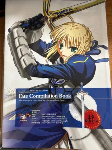 Fate Compilation Book 미개봉! 레어 물건 미레이품