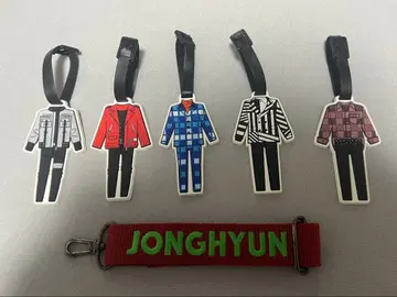 SHINee JONGHYUN 종현 러기지택 네임택 가방