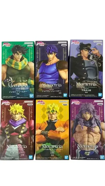 죠죠의 기묘한 모험 묶음 판매 피규어 6개 세트 Mometria