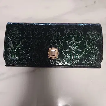 ANNA SUI 장지갑 그린