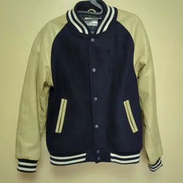 Coen/바시티 자켓/멜톤 자켓/가죽 소매/아메카지