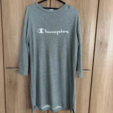 Champion 그레이 티셔츠 원피스 Women's M