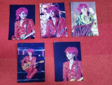 X JAPAN hide 브로마이드 사진 5장 세트