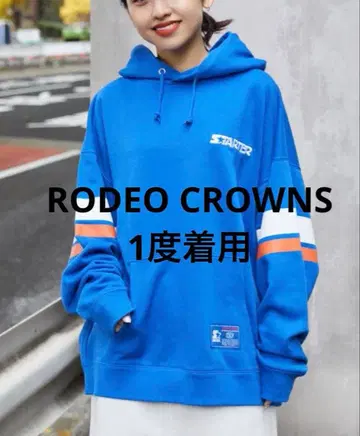 RODEO CROWNS 로데오 크라운 STARTER 콜라보 후드티