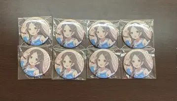 쿠라모토 치나 글리터 캔뱃지 8개 세트