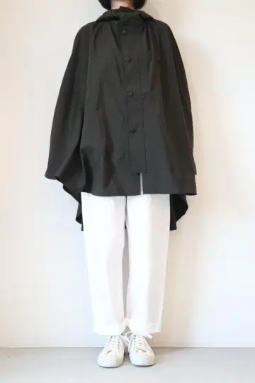 POSTALCO RAIN CAPE 레인 케이프 차콜 그레이