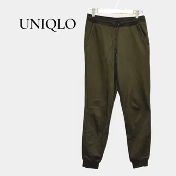 [ UNIQLO ] 히트텍 보아 스웨트 팬츠 긴 길이 속기모 허리 끈