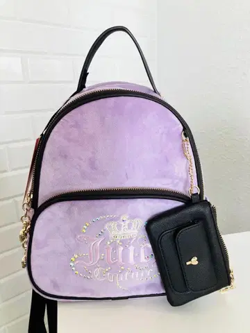쥬시 꾸뛰르 코인 케이스 포함 백팩 juicy couture