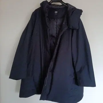 UNIQLO 하이브리드 다운 자켓 XL 네이비