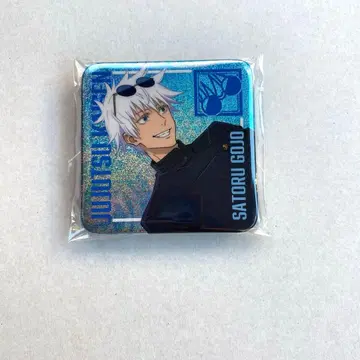 극장판 총집편 주술회전 회옥옥절 홀로그램 캔배지 고죠 사토루