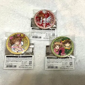 카드캡터 사쿠라 홀로그램 레어 캔뱃지