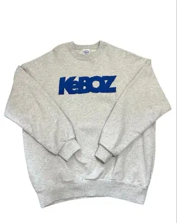 Keboz 그레이 맨투맨 트레이닝복 케보즈 L 사이즈