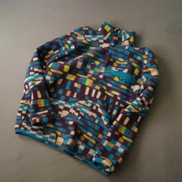 Patagonia 신틸라 스냅 T XL 올 패턴 기하학 패턴