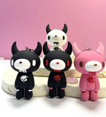 그루미 곰 GLOOMY 키링 4개 세트