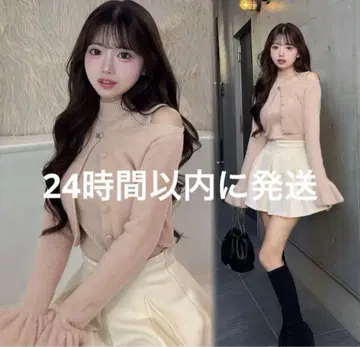 darich 앙상블 샤기 니트탑