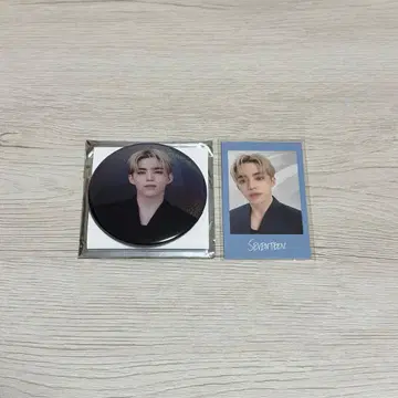 SEVENTEEN 에스크 폴라로이드 캔뱃지