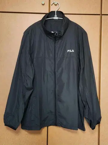 [택 포함 새상품] 빅 사이즈 LL FILA UV 컷 경량 블루종 블랙