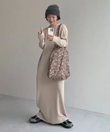 wee9s 아이보리 원피스 free