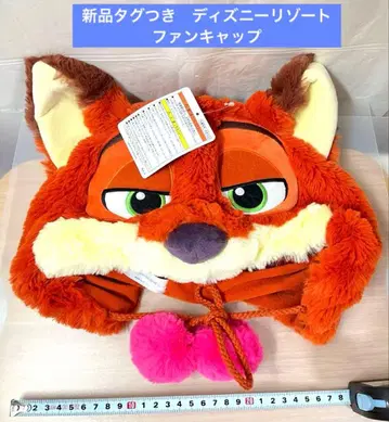닉 주토피아 팬캡 모자 디즈니 리조트 여우