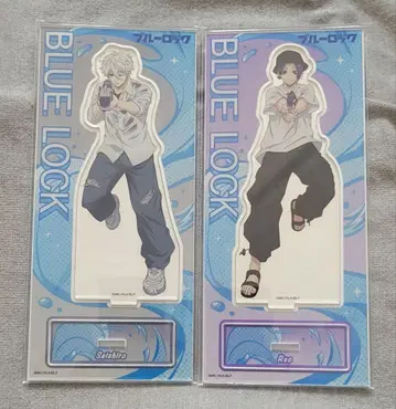 블루 록 Enjoy Summer 아크릴 스탠드 나기 세이시로 미카게 레오