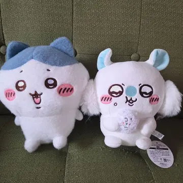 선착순 (치이카와) 하치와레 모몽가 봉제 인형 세트