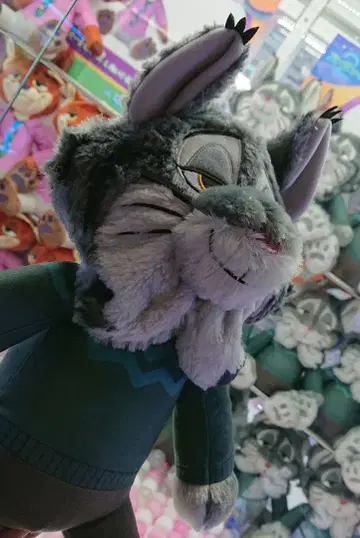 주토피아2 L 봉제 인형 파우버트 디즈니