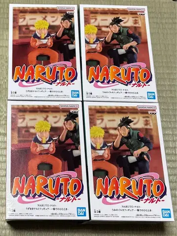 NARUTO 프라이즈 이치라쿠에서의 한때 나루토 이루카 상자 데미지 있음