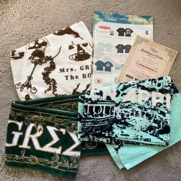 Mrs. GREEN APPLE 타월 3종 세트