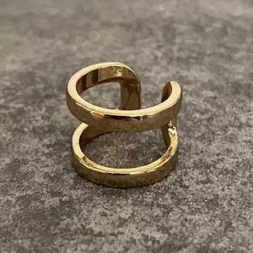 멕시칸 주얼리 골드 오픈링 프레임 핑키링