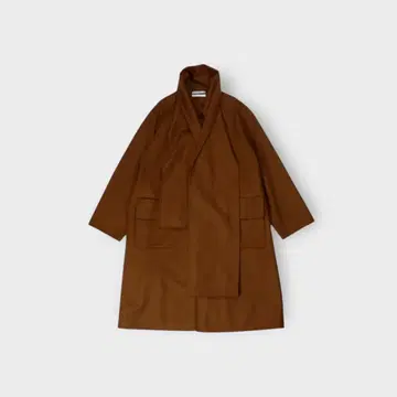 Cristaseya [ 스카프 포함 오버코트 ]