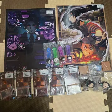 귀멸의 칼날 제일복권 하위상 묶음 판매 미개봉 세트