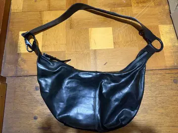 이삼카타야마 백러쉬 2way 숄더백 바나나 가죽