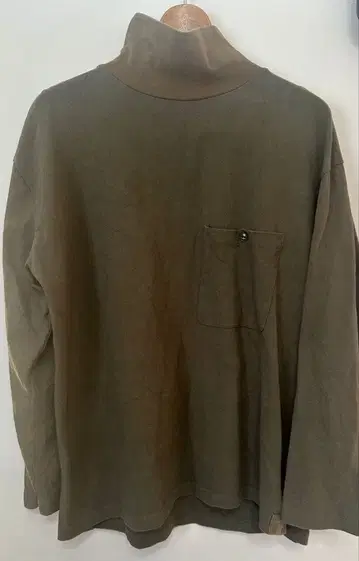 ADITIONAL 남성용 코튼 터틀넥 티셔츠