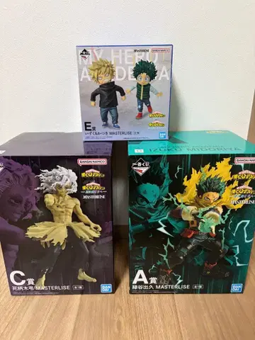 나의 히어로 아카데미아 1번 복권 피규어 세트