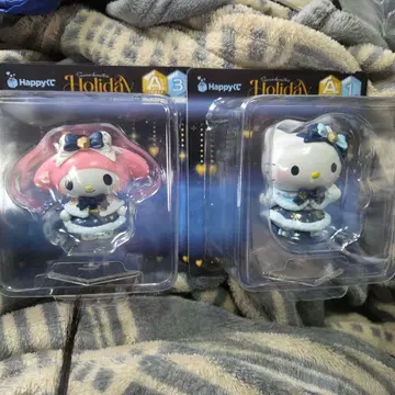 마이멜로디 헬로키티 시나모롤 피규어 세트 A상