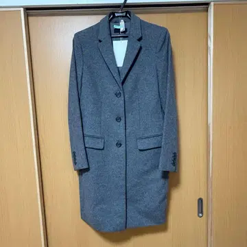 새상품급 유니클로 캐시미어 혼방 체스터 코트