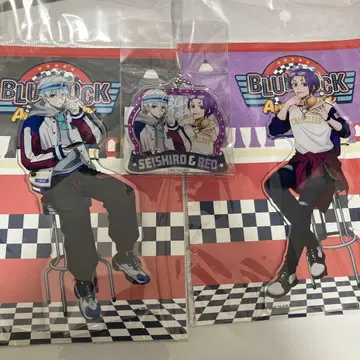 블루 록 나기 레이오 아크릴 스탠드 세트 57