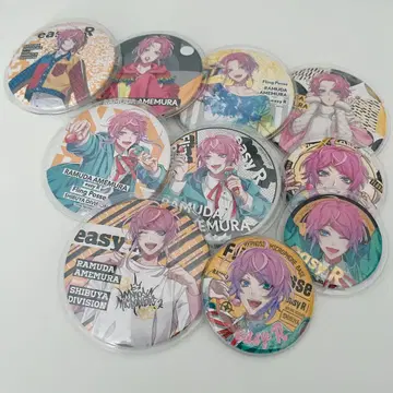 아메무라 람다 캔뱃지 10개