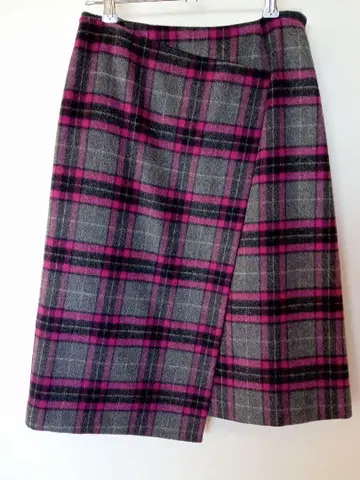 ANAYI 타이트 스커트 그레이 핑크 새상품급