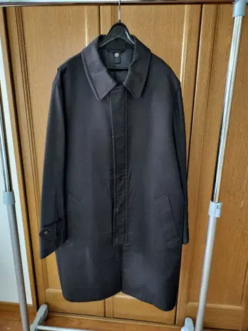 블랙 스텐카라 코트