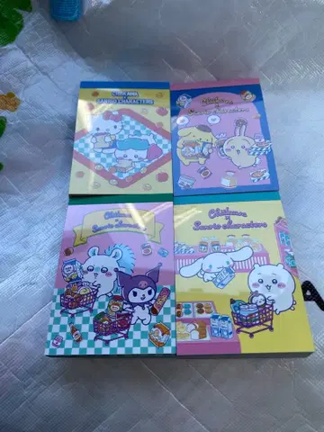 치이카와 산리오 메모 미니 시나몬 하치와레 키티 토끼 폼폼푸딩