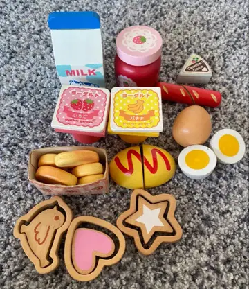 마더 가든 세트 계란 치킨 너겟 쿠키 요구르트 레어