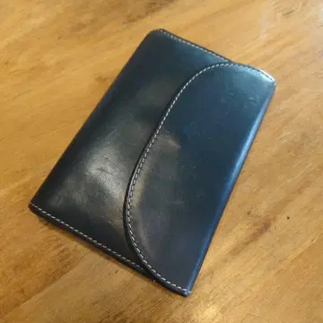 화이트하우스 코스 다크 그린 3단 폴더형 지갑