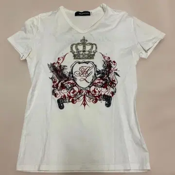 귀중 미사용 새상품 버팔로 밥스 crown-T셔츠 화이트