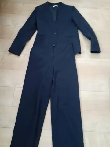 PLST 네이비 수트 셋업