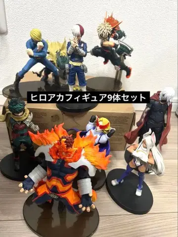 나의 히어로 아카데미아 피규어 9체 세트