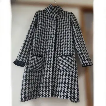 존 브라니건 하운드투스 체크 울 자켓 코트