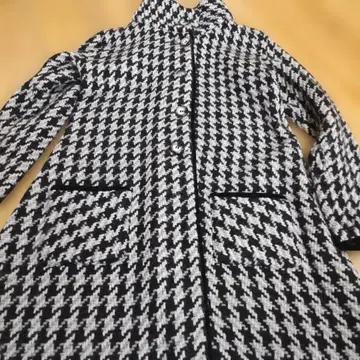 존 브라니건 하운드투스 체크 울 자켓 코트