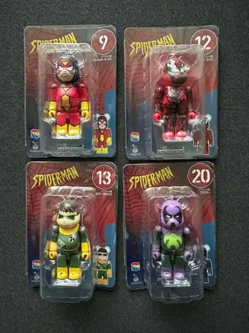 스파이더우먼 카니지 닥터 옥토퍼스 플라울러 베어브릭