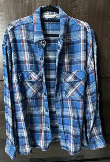 COOTIE PRODUCTIONS 옴브레 체크 셔츠 L